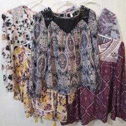 5 xhiliration blouses