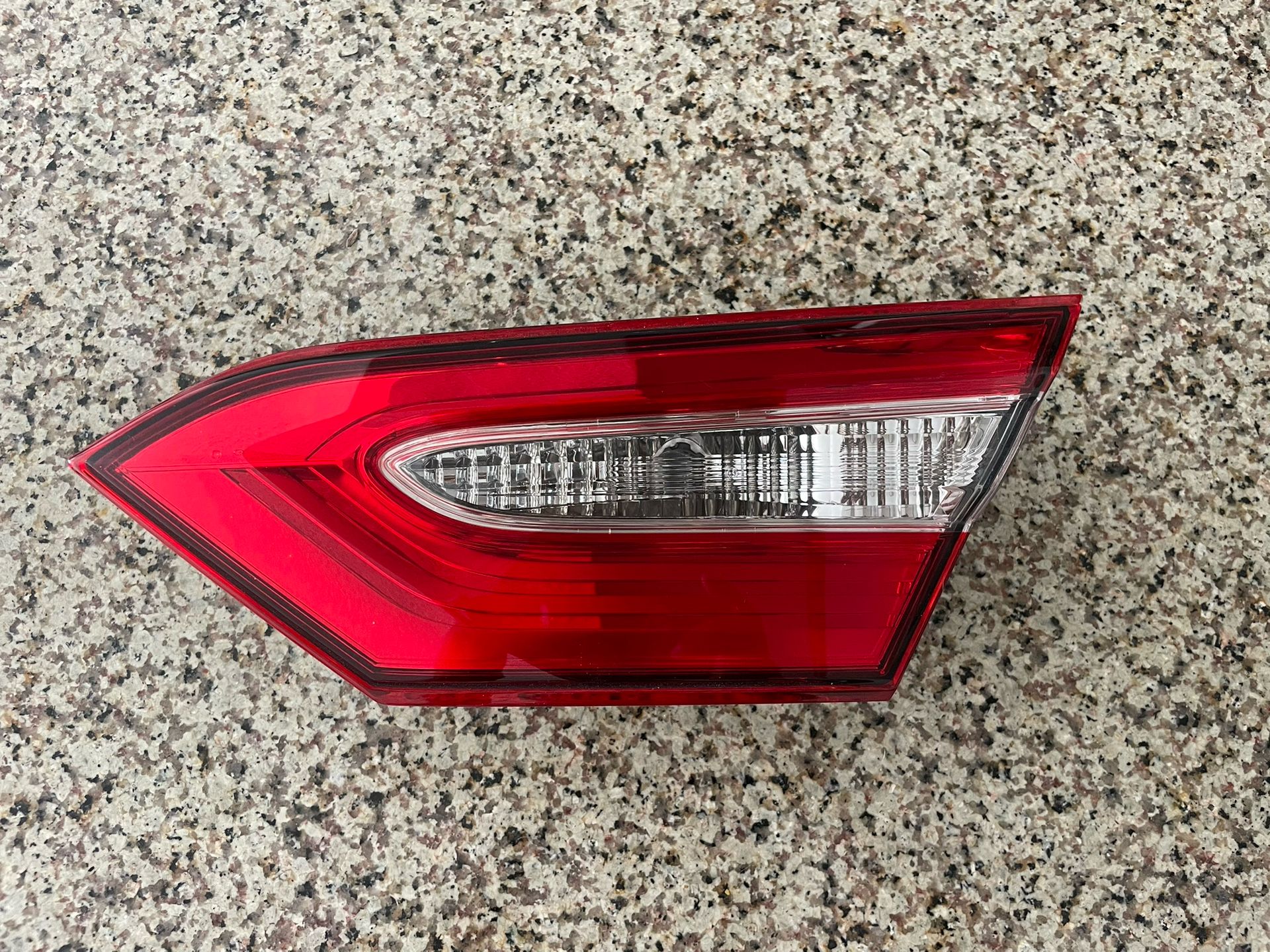 2021-2024 Toyota Camry - Passenger Side, Inner Tail Light, with Bulb, LED, Clear and Red Lens