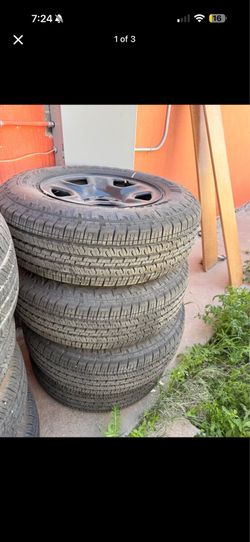 245/75/17 rims and tires