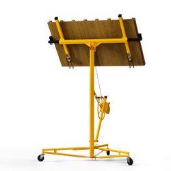 16ft Lift Drywall Panel Hoist Jack for Ceiling - Yellow [NEW] **Assembly Req** 