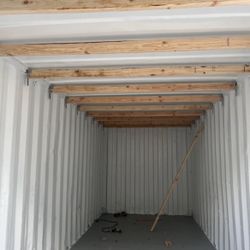 20 Foot Storage Container Foam Insulated With Window Unit