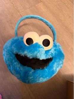 Cookie Monster Plush Candy Bucket