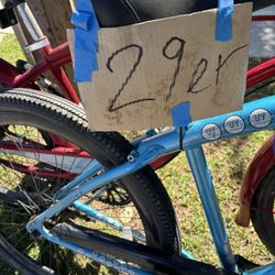 UV VODKA 29ER 29” Wheels Ready To Ride Blue Bike 