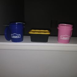 Lowe's Bucket's and Tenny Storage Ben's 