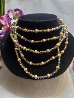 Vintage Crystal Necklace