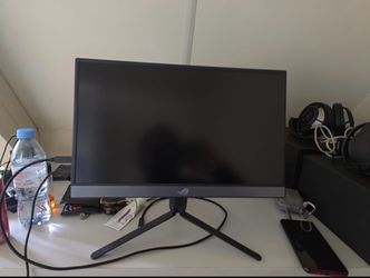 ASUS ROG Strix 17.3" 1080P Portable Gaming Monitor (XG17AHPE) - FHD, IPS, 240Hz, Adaptive-Sync, Built-in Battery, Smart Case, USB Type-C, Micro HDMI,