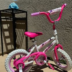 Huffy Bike W/ Training Wheels For Girl