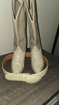 Bota de avestruz
