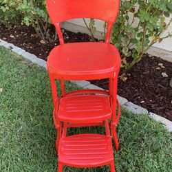 Vintage 1950’s Step Stool/ Chair