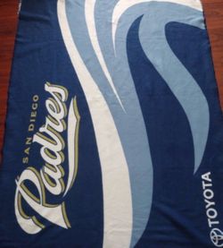 San Diego Padres San Diego Padres Blanket Size 5ft X 45in Beach Towel