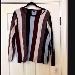 NWT striped Blouse 