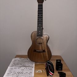 Ranch Concert Ukulele UK-23 Beginner Kit - Like New
