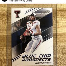 Patrick Mahomes Rookie Card