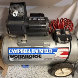 CAMPBELL HAUSFELD AIR COMPRESSOR 3.5 HP 20 Gal Tank