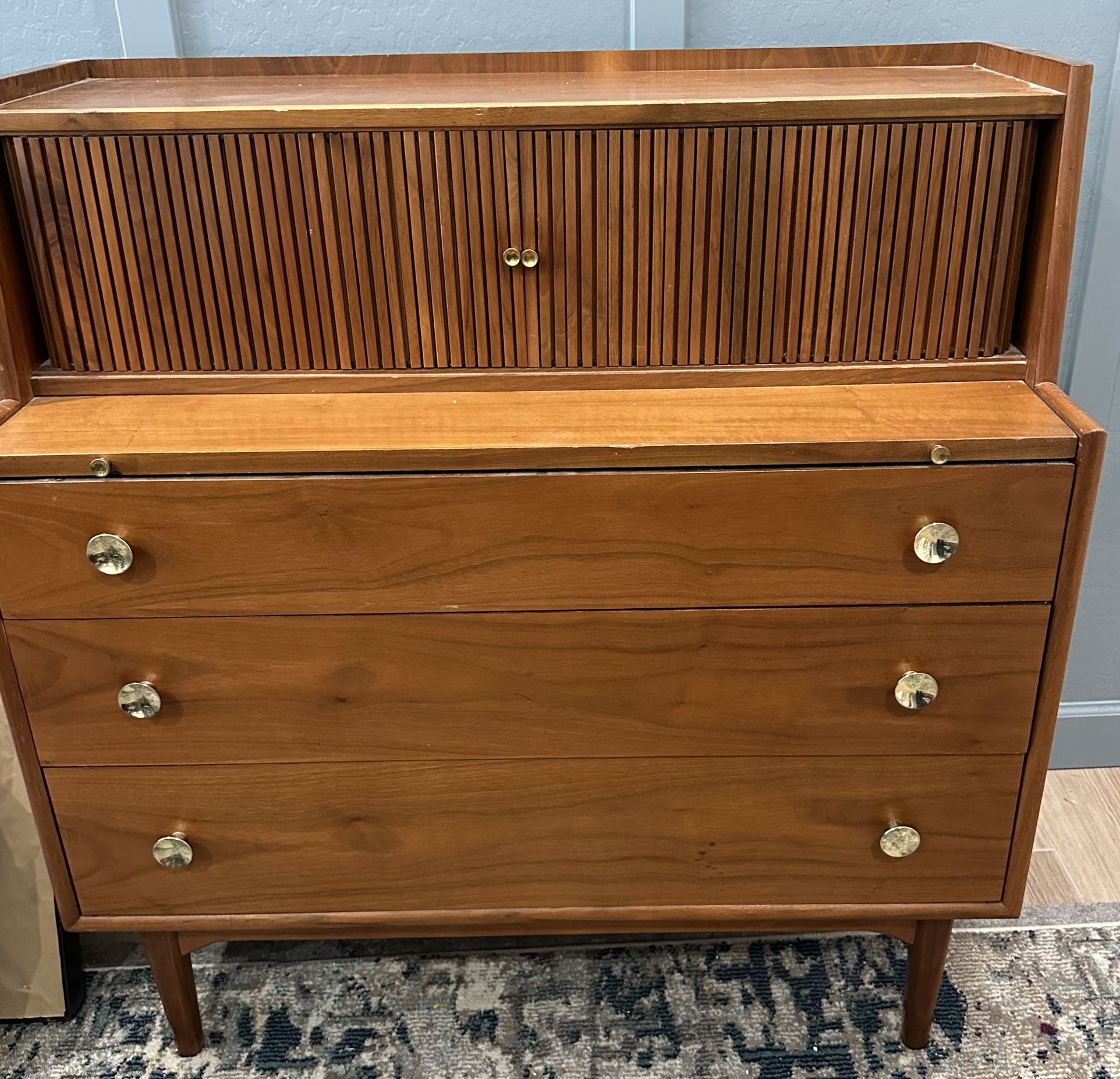 MCM Drexel Dresser/Secretary Desk