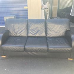 Great Used Leather Couch 