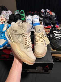 OffWhite x Jordan 4 “Sail”