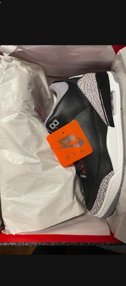 Air Jordan Retro 3 Black Cements 2024 Size 10.5 and 10 Brand New Purchased From Nike