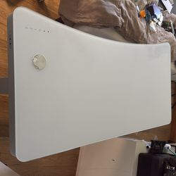 Glass top standing desk