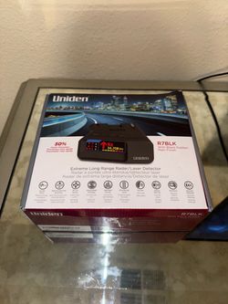 Uniden R7BLK Extreme Long Range Radar/Laser Detector