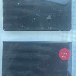 NEW Charles Leonard Foam Stamp Pad, Black & Red