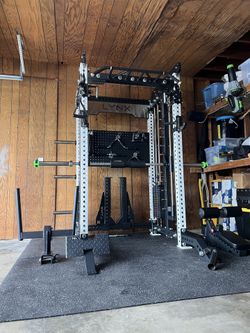 FULLY LOADED Free Delivery Smith Machine Functional Trainer Cable Machine Squat Rack Fitness Gym