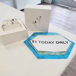 Apple Airpods Pro 2nd Gen- $1 Today Only
