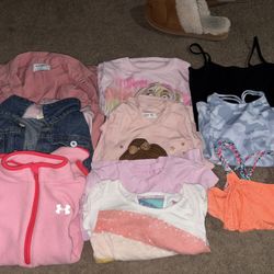 Girls Clothing Bundle 21 Pcs Old Navy Under Armour