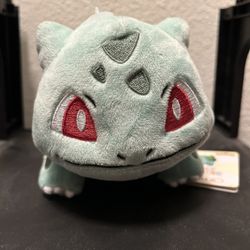 Bulbasaur Plushie Pokemon (New)- Officially Licensed Full Figure Stuffed Animal Soft Plushed Toy 