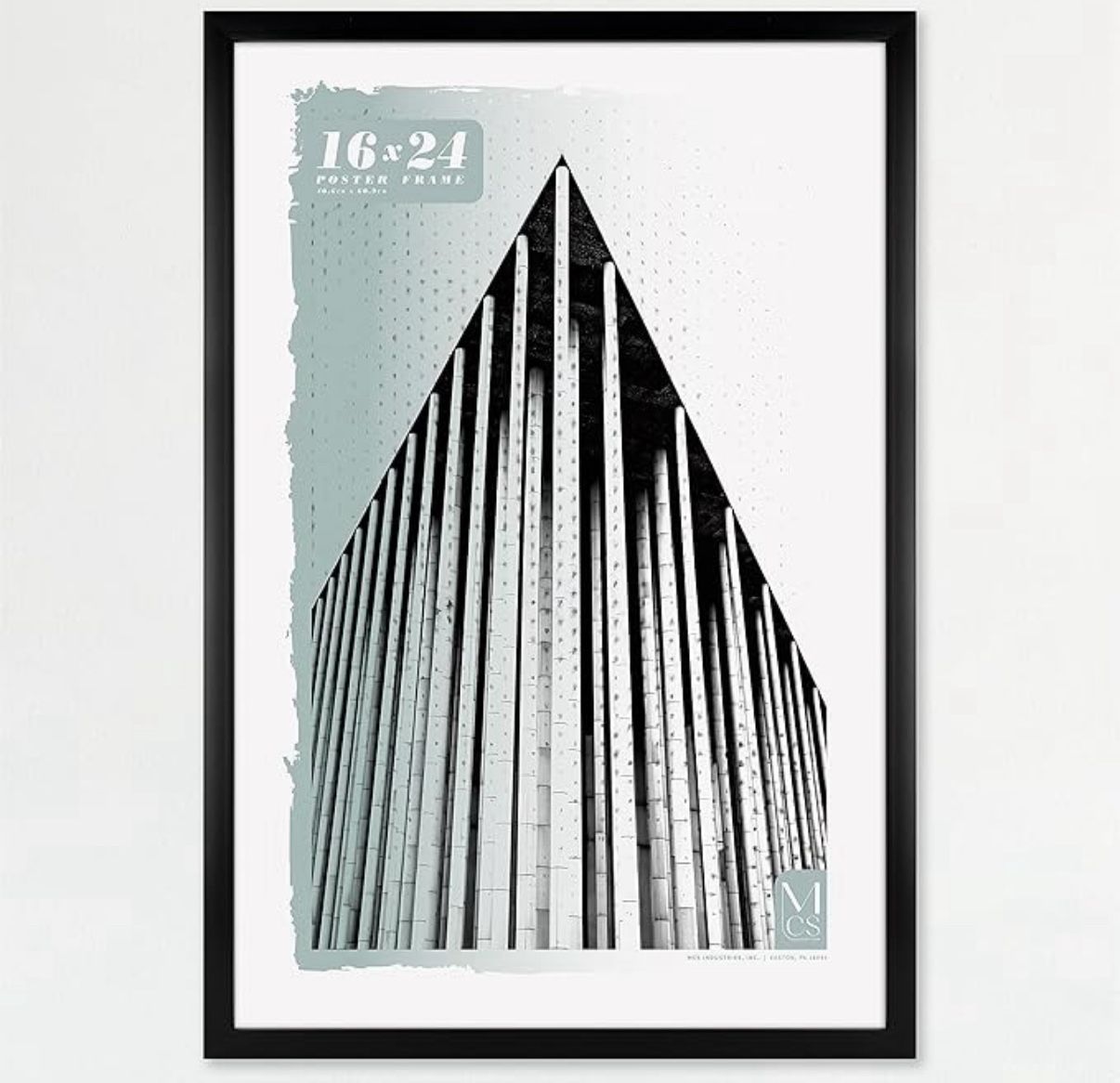 16x24 Poster Frame Traditional Black, Vertical & Horizontal Wall Hanging Picture
