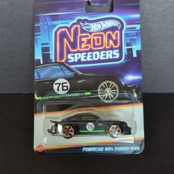Hot Wheels Exclusive Neon Speeders Porsche 934 Turbo RSR 