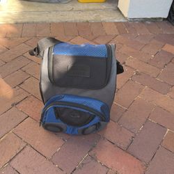 Cooler backpack with built in speaker/aux