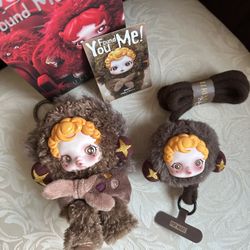 POP MART SKULLPANDA "You Found Me!" series Chestnut Bundle 2 pcs New