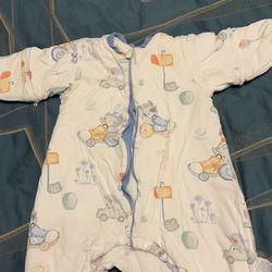 Double Layer Baby Sleep Cloth , Fall/winter, Size m (80-95cm)