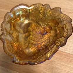 Vintage carnival Glass 