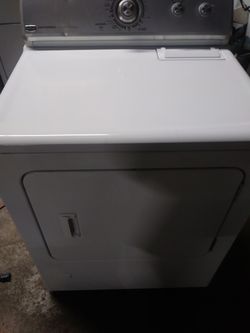 Nice Maytag gas dryer works great heavy duty extra large capacity I can deliver for a small fee