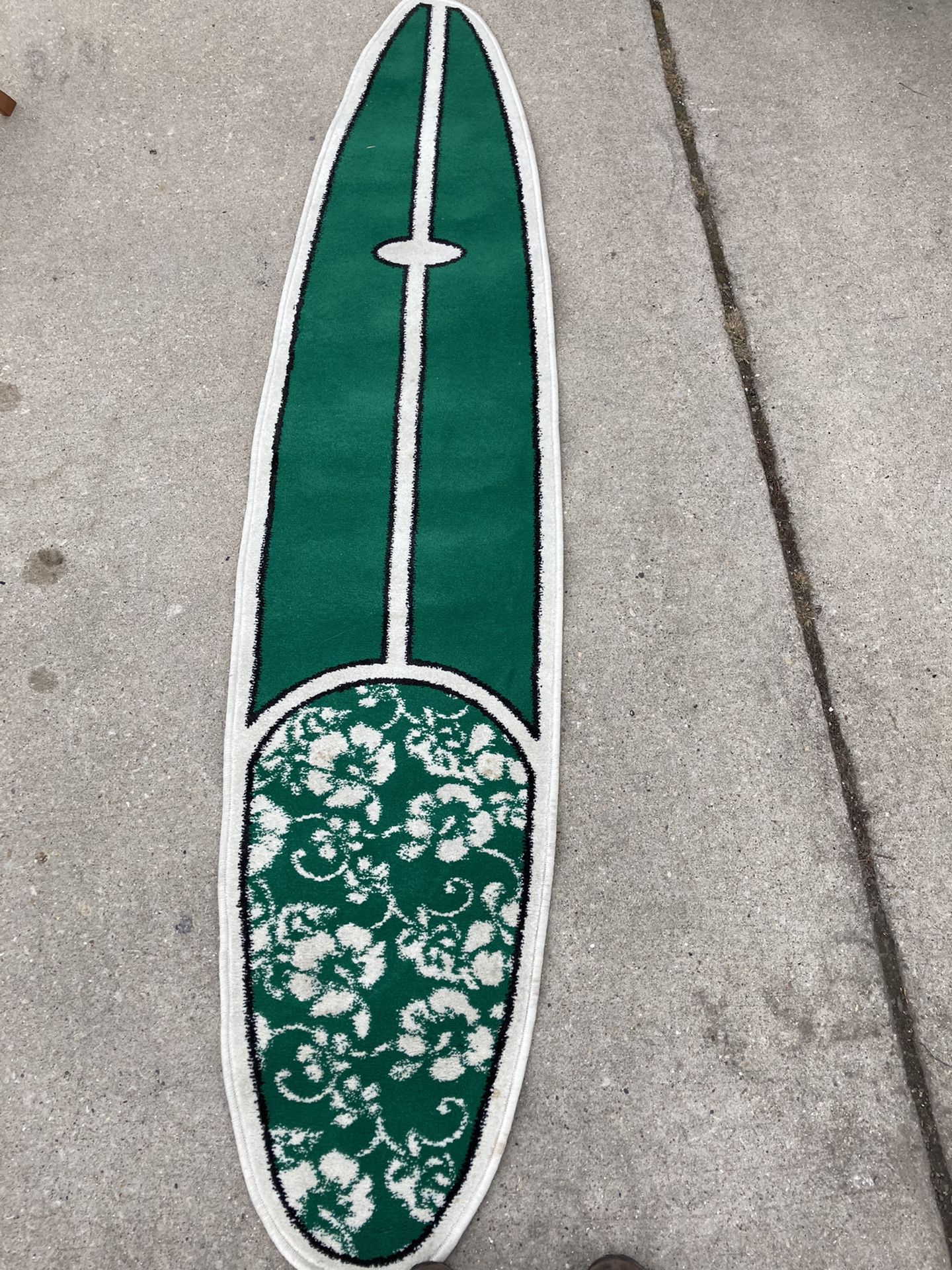 Rare surfboard rug
