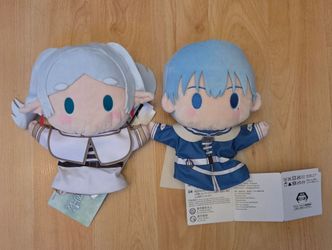 "Frieren: Beyond Journey's End" Frieren and Himmel Hand Puppets