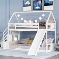 Bunk Beds With Slide And Stairs 