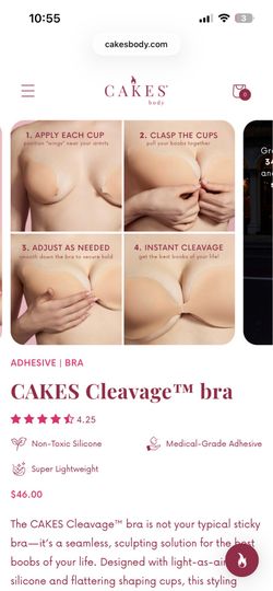 New Viral Cakes Cleavage Bra