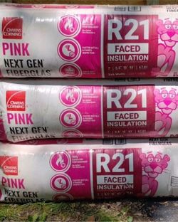 Owens Corning R-21 Kraft Faced Batt – 9 ft length – 87.5 sq ft –