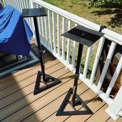 Pair of Rockville Studio Monitor Stands