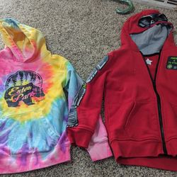 Boy Size 8 Hoodie And Jacket 