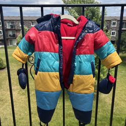 Toddler Winter Waterproof Jumpsuit 