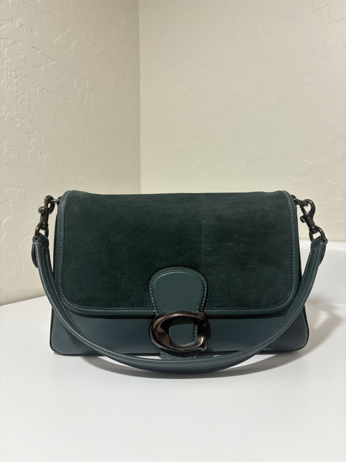 Green Coach Purse