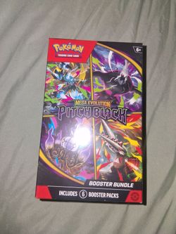 Pokemon " MEGA EVOLUTION Pitch Black " BOOSTER BUNDLE