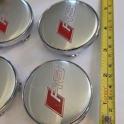 NEW 4 Audi RS Rim Center Caps All Pics Sold Separately SHIPPING AVAILABLE 