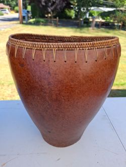 Vintage indian art vase