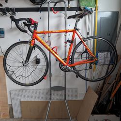 2 Bike Leaning Garage Bike Rack