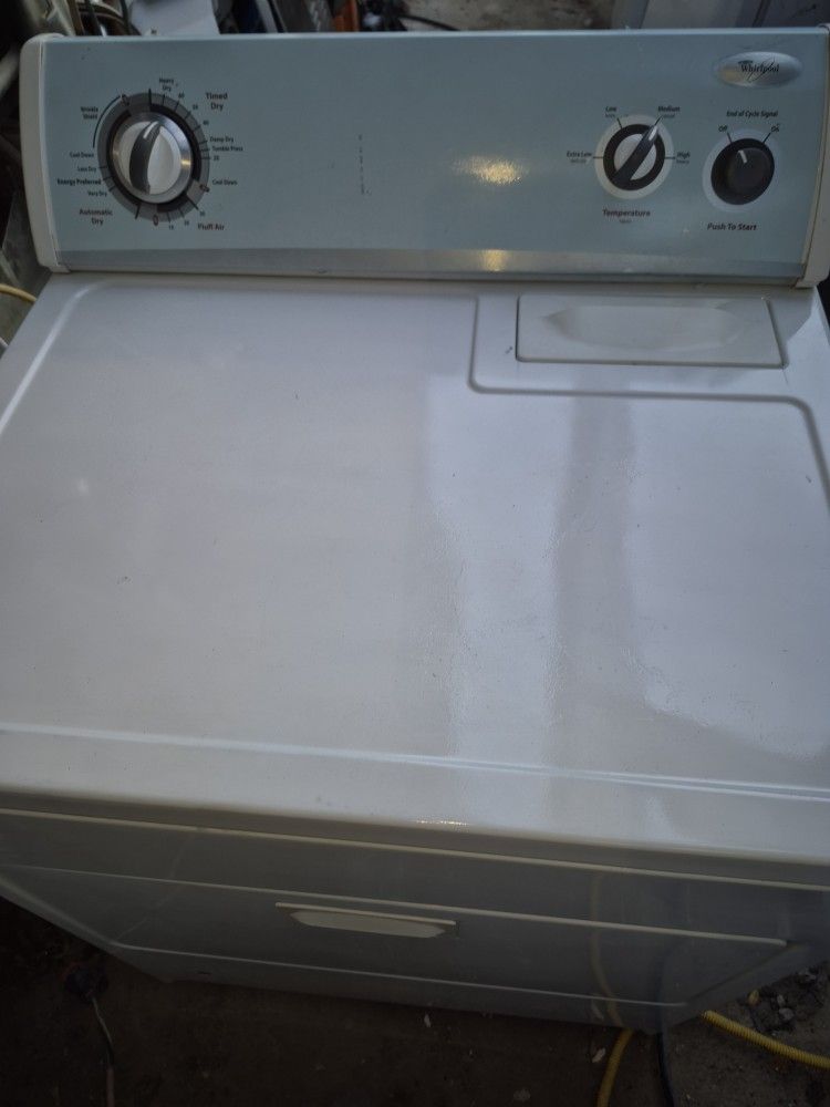 Whirlpool Gas Dryer Super Capacity And Heavy Duty Works